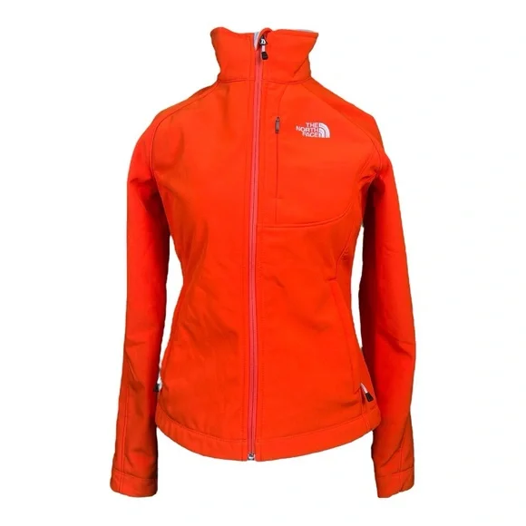 The North Face Womens Apex Bionic Jacket Burnt Orange Size Small - Picture 1 of 12